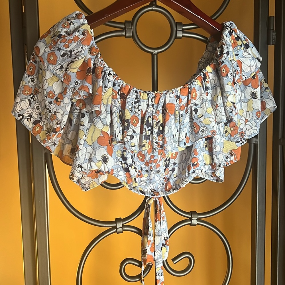 ALEXIS Adona Off Shoulder Floral Top - Picture 3 of 9